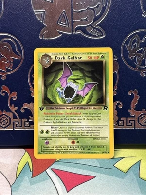 Pokemon TCG Dark Golbat 24/82 Team Rocket 1st Edition NM/M - Image 1 of 2