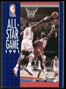 1991-92 Fleer #236 1991 All-Star Game - Picture 1 of 2