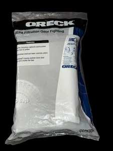 8 Oreck Odor Fighting Vacuum Bags HEPA Filtration CCPK80H Type CC Original OEM - Picture 1 of 5