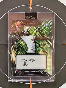 2024 Wild Card Devan Cambridge 1/2 Auto - Bild 1 von 1