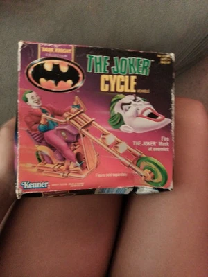 Kenner 1990 THE JOKER CYCLE Vehículo Batman The Dark Knight Collection - En caja original Foto 1 de 4