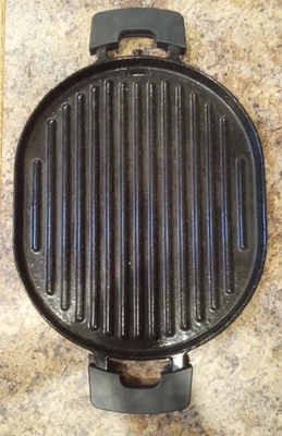 Parrilla de hierro fundido recubierta de cerámica de inducción Nuwave Precision P6 Parrilla solamente Foto 1 de 4