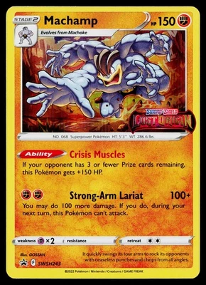 Machamp SWSH243 SWSH: Sword & Shield Promo Cards #2 - Image 1 of 2