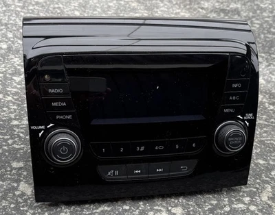 RADIO ORIGINAL Ducato Boxer Jumper AUTORADIO FIAT 250 MODELL VP1 ROW - Bild 1 von 4