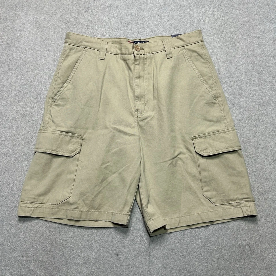 Pantalones Cortos Carga Chaps Para Hombre 32 Caqui 10" Militar Chino Excedente Informal Foto 1 de 4