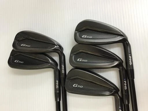 Ping G710 Iron Set 6-9,Pw 5pc Flex Regular ALTA DISTANZA BLACK 40 Graphite - Image 1 of 4