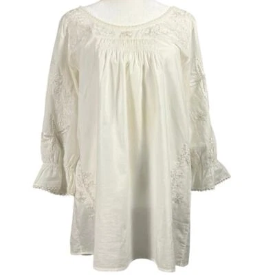 Letarte Swim Cover Up Mujer Mediano Bordado Lentejuelas Estrella de Mar Hecho a Mano Foto 1 de 4