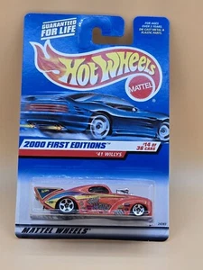 2000 Hot Wheels #74 First Editions '41 Willys - 14 of 36 - Box Ships - Picture 1 of 3