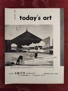 TODAYs ART Magazine January 1963 25 Modern Italian Painters - Picture 1 of 1