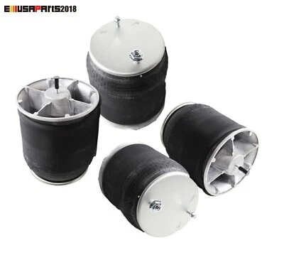 Bolsas de resorte de suspensión neumática delanteras y traseras 4 piezas para W01-358-9781 1R12603 910S16A382 Foto 1 de 4
