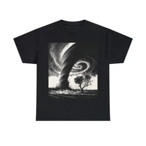 Vintage Style Storm Chasers T Shirt Tornado Twister Tee Mother Nature Retro - Picture 1 of 21