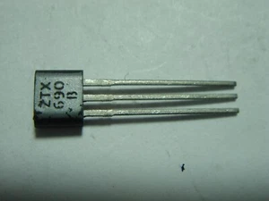 ZTX690 Transistor NPN 2A 45V 1,5W TO92 #1-684 - Bild 1 von 2