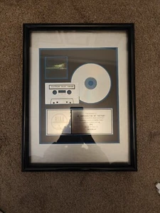 Godzilla Soundtrack-Platinum RIAA Award Plaque Foo Fighters Greenday Rage Agains - Picture 1 of 13