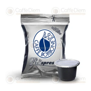 500 Capsule Cialde Borbone RESPRESSO NERO NERA Compatibili NESPRESSO KRUPS INISS - Imagen 1 de 9