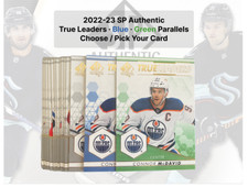 2022-23 SP Authentic Collaborations + Blue Green Parallel, Choose Pick Card