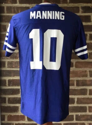 Футболка команды NFL Eli Manning New York Giants молодежный размер X-Large 16/18 - Изображение 1 из 4