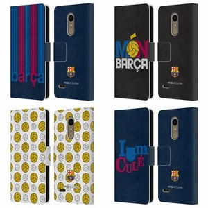 OFFICIAL FC BARCELONA CAMPIONS LEATHER BOOK WALLET CASE COVER FOR LG PHONES 1 - Picture 1 of 7