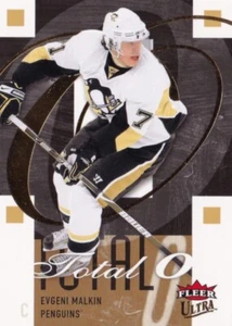 EVGENI MALKIN, PITTSBURGH PENGUINS, 2009-10 NHL FLEER ULTRA, 'TOTAL O' CARD. - Picture 1 of 1