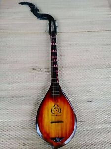 Thai Laos Isan Phin mandolin folk, acoustic plucked string musical instrument