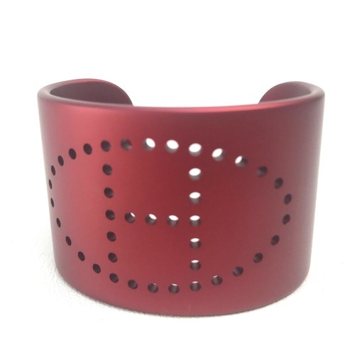 HERMÈS INUTILIZZATO HERMES Braccialetto Tramonto Alluminio Evelyne Rosso (Rosso)