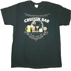 Carnival Cruise Cruisin Bar T Shirt New Without Tags Black Size L