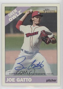 2015 Topps Heritage Minor League Edition Real One Joe Gatto Rookie Auto RC