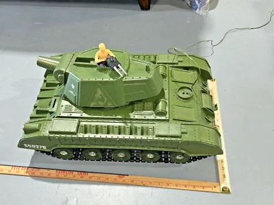 De colección 1961 DELUXE Batería OP Tiger Joe Tanque Juguete Remoto  Foto 1 de 4