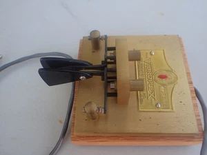 VIBROPLEX FUORI PRODUZIONE OTTONE RACER IAMBIC SQUARE V-BRIS - Foto 1 di 11