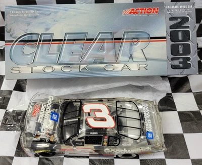 2003 Dale Earnhardt #3 Goodwrench 2001 Monte Carlo 1:24 Action CLEAR p/n 104974 - Image 1 of 4
