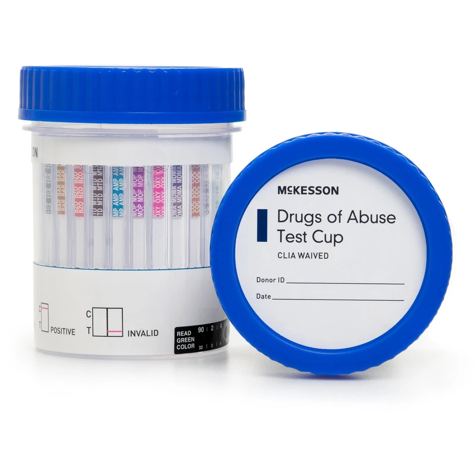 McKesson Drugs of Abuse Test Kit 16-5125A3 25 Ct - Image 1 of 4