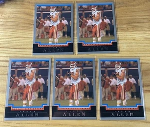 Jared Allen 2004 Bowman Rc #223 Rookie Lot (5 Cards) Kansas City Chiefs - Picture 1 of 7