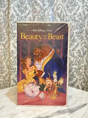 JAY FRANCO AND SONS, INC. Disney Beauty and the Beast Classic Retro VHS Boxed Silk Touch Throw, 50" x 70"