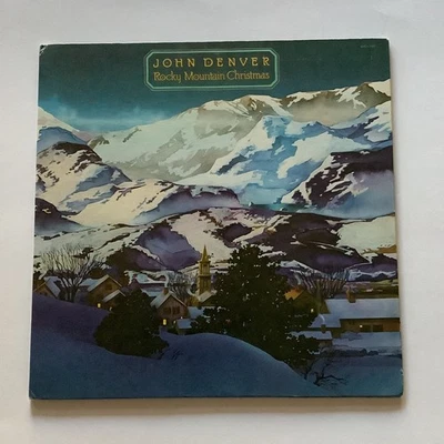 John Denver "Rocky Mountain Christmas" Vinyl LP Record 1975 RCA APL1-1201 Foto 1 de 4