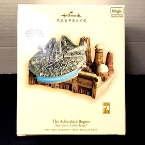 HALLMARK KEEPSAKE ORNAMENT "THE ADVENTURE BEGINS" - STAR WARS - 2007 - Picture 1 of 4