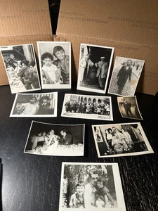 Vtg Romanian Black White Photo Lot Family Travel Europe Snapshots 40s 70s candid - Picture 1 of 10