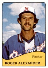 1979 Richmond Braves TCMA #12 Roger Alexander Midwest City Norman Oklahoma Card