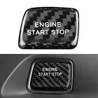 Carbon Engine Start Stop Button Cover Keyless Decor Stickers For Chevrolet Camar