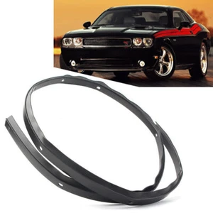 Front Fascia Bumper Hood Seal & Rivets 68051392AB Fit Dodge Challenger 2008-2019 - Picture 1 of 9