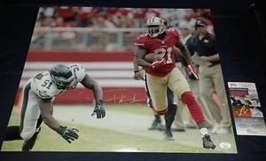 FRANK GORE SIGNED AUTOGRAPHED 16x20 PHOTO SAN FRANCISCO 49ERS GOLD JSA COA 🔥 - Picture 1 of 4