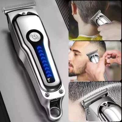 Professional Hair Clippers Trimmer Cordless Shaving Machine Cutting Barber Beard