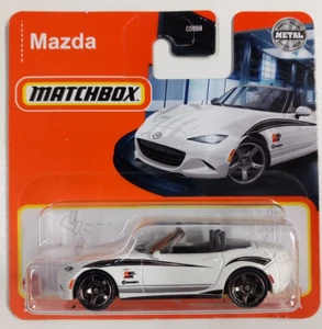 15 Mazda Mx-5 Miata blanco Matchbox 61/100 HFR95-LA10 Metal Mattel Nuevo - Imagen 1 de 4