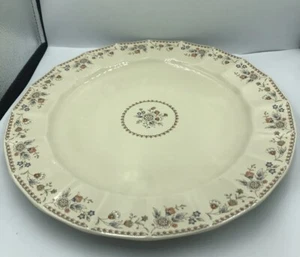 Vintage Mikasa 12" Serving Plate Country English Beige Aristocrat JM 907 - Picture 1 of 5