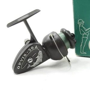Vintage Orvis 50A Fishing Reel. W/ Box. Made in Italy. - Picture 1 of 9
