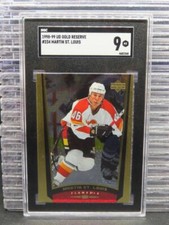 1998-99 Upper Deck Gold Reserve Martin St. Louis Rookie RC #234 SGC 9 Flames