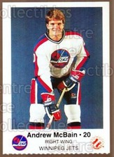 1984-85 Winnipeg Jets Police #14 Andrew McBain