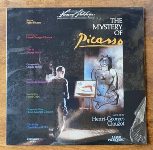 New Sealed THE MYSTERY OF PICASSO Laserdisc LD BRAND HENRI-GEORGES CLOUZOT - Imagen 1 de 2