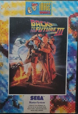 Sega Master System Back to the future part III vintage video game cartridge - Image 1 of 3