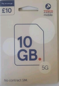 Tesco 10GB Sim - Picture 1 of 2