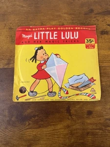 Little Lulu & Her Magic Tricks Extra Play 78 RPM Golden Record Excellent Cond. - Foto 1 di 3