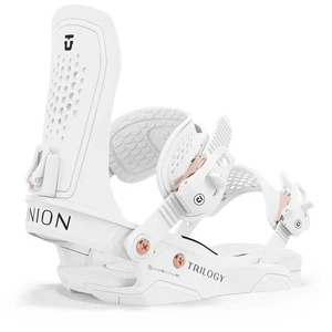 2025 NIB Womens Union Trilogy Snowboard Bindings $330 M white - Foto 1 di 4